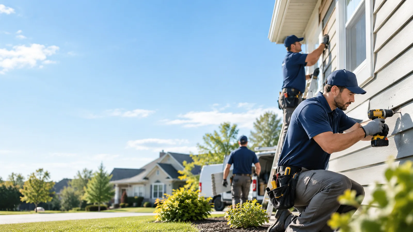 Cracked Siding Repair in Cumming, IA